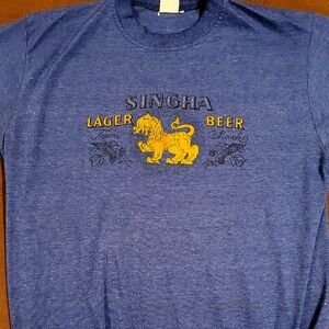 Singha Beer Blue Graphic T-Shirt